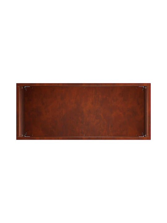 vidaXL Метална Саксия За Цветя Rusty 50x20x40см
