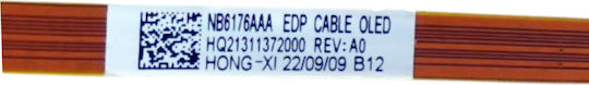 Screen Flex Cable for Asus Vivobook Pro 15 K6502he K6502hc K6502hc-ma061w K6502he-ma034w1 FLEX2378