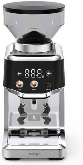 Primo Electric Coffee Grinder 150W with 250gr Capacity and 35 Coffee Grind Levels