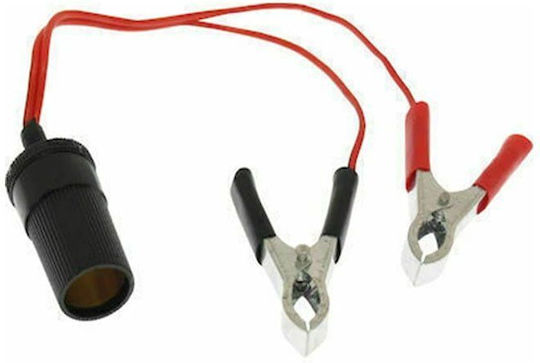Rchang Car Cigarette Lighter Socket Adapter 12v Crocodile Clips W14257 De Luxe Fused Cigarette Lighter Plug
