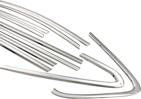 Seitenfenster Streifen Edelstahl Chrom Opel Astra J 2010-2019