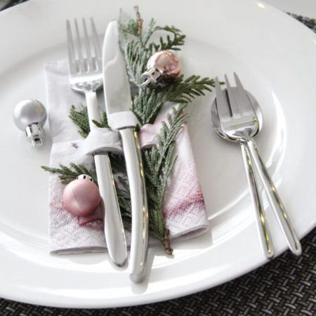 Lubiana Alb Porțelan Set de Vase 104buc