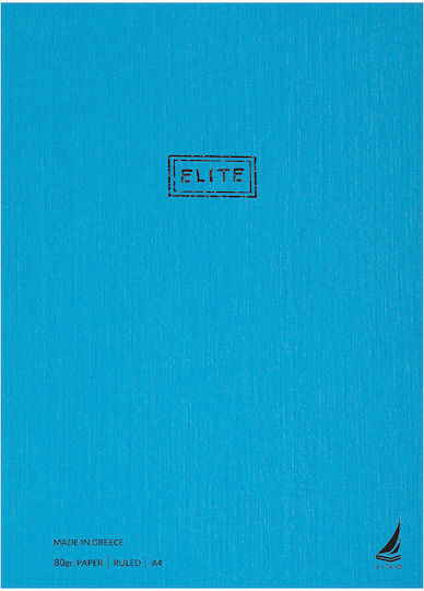 Ekdoseis Aigaio Spiral Ruled Notebook A4 30 Paper Sheets 4 Subjects Elite