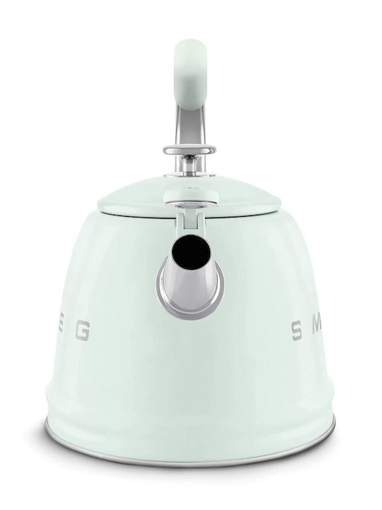 Smeg Кетъл Неръждаем Зелен 2300ml