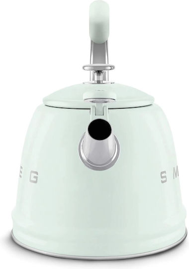 Smeg Кетъл Неръждаем Зелен 2300ml