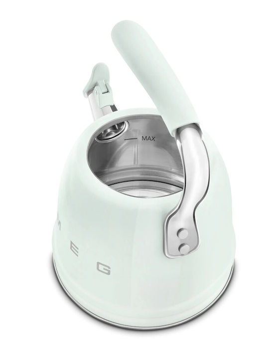 Smeg Кетъл Неръждаем Зелен 2300ml