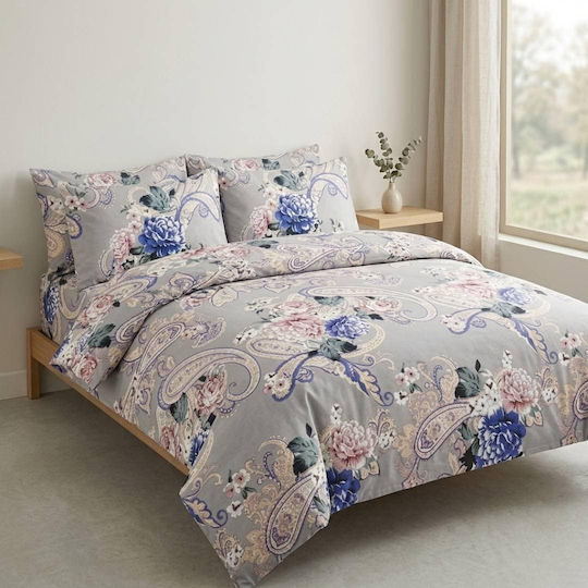 Olia Home Module Cearceafuri De Pat Super Dublu Imprimeu