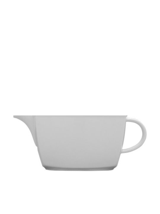 Porcelain Dinnerware Set 72 Pieces Square "Cancun White"