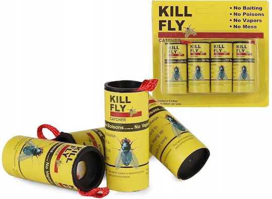 Trap for Flies Cockroaches Wasps with Adhesive Surface