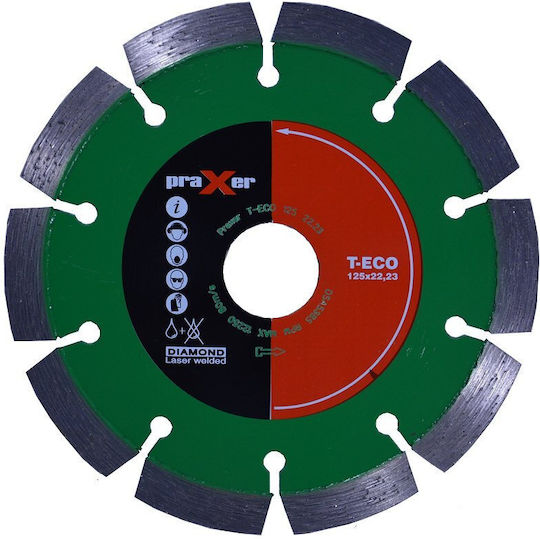 Diamond Grinding Disc Praxer T-eco 125mm