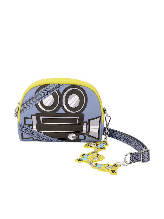 Loungefly Kids Shoulder Bag Blue 25x24x15cm