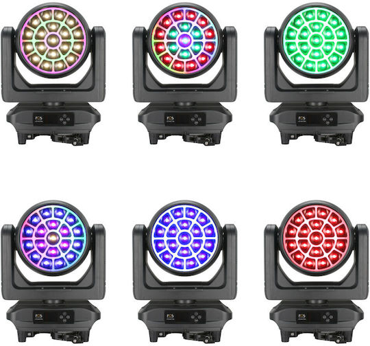 Fos Technologies Wash LED DMX RGB / Φυσικό Λευκό
