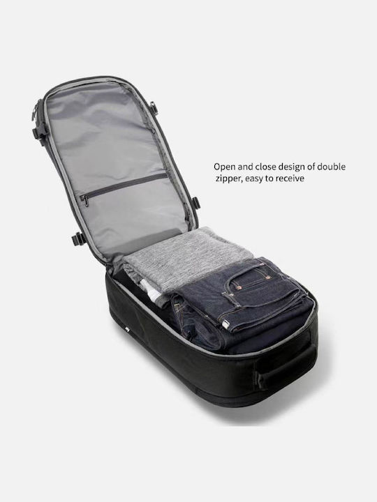 Ozuko Backpack Αδιάβροχο Μαύρο