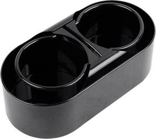 Car Cup Holder 2 Slots with Adhesive Tape Carsun La-306