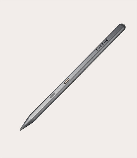 Tucano Pencil 3 Дигитална Докосвачна Писалка с Отхвърляне на Дланта за iPad в Сребрист Цвят