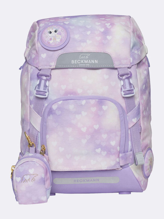 Beckmann Set Școlar Violet 22 Litri 25 x 24 x 37 cm