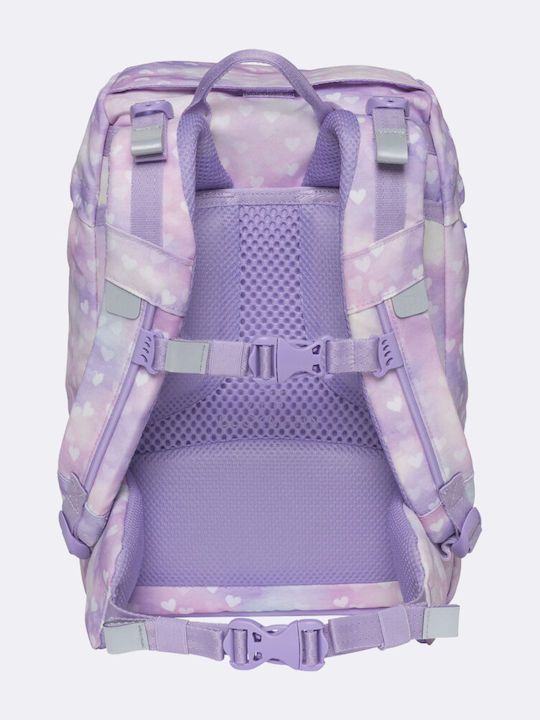 Beckmann Set Școlar Violet 22 Litri 25 x 24 x 37 cm