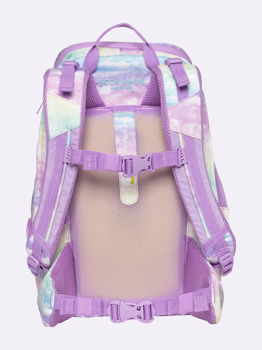 Beckmann Kindergarten School Backpack With Water Bottle Holder Pink 5 Litre