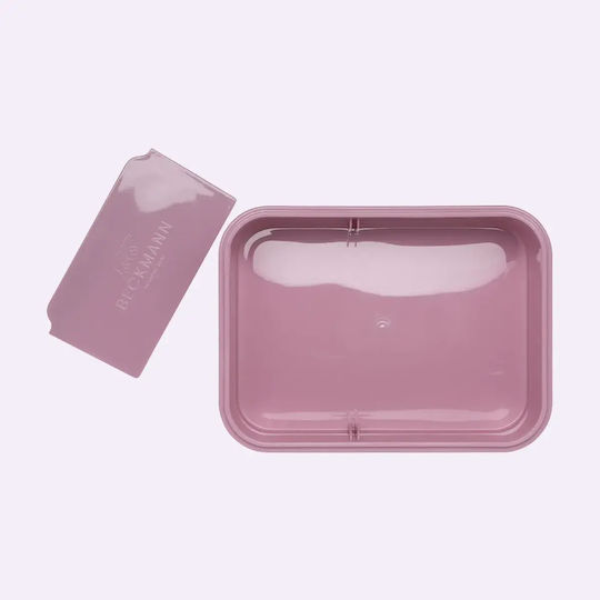 Beckmann Cutie De Prânz Pentru Copii Din Plastic 1.7 Litri Roz 18.7 X 14 X 7 Cm