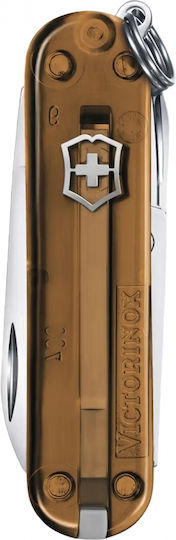 Victorinox Classic Sd Schweizer Armee-Messer Schlüsselanhänger 7 Werkzeuge Braune