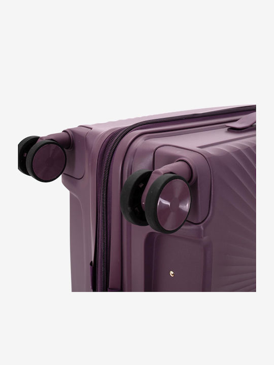 KREAL Valiză de călătorie mare tare Dark Purple înălțime 75 cm