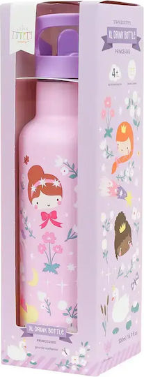 Offer A Little Lovely Company Bento Food Container With Water Bottle Steel Princesses