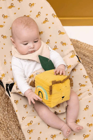 Trixie Activity Cube Mr Lion Fabric for 6+ Months