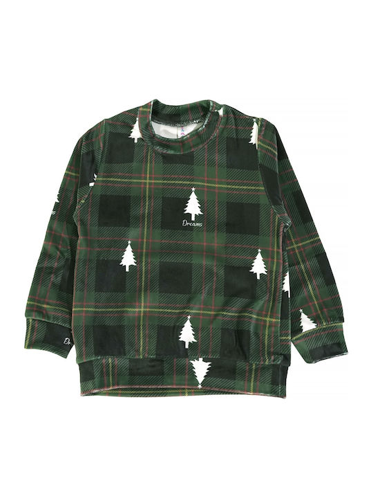 Dreams by Joyce Kinder-Nachtwäsche Winter Christmas Big Trees Christmas Big Trees