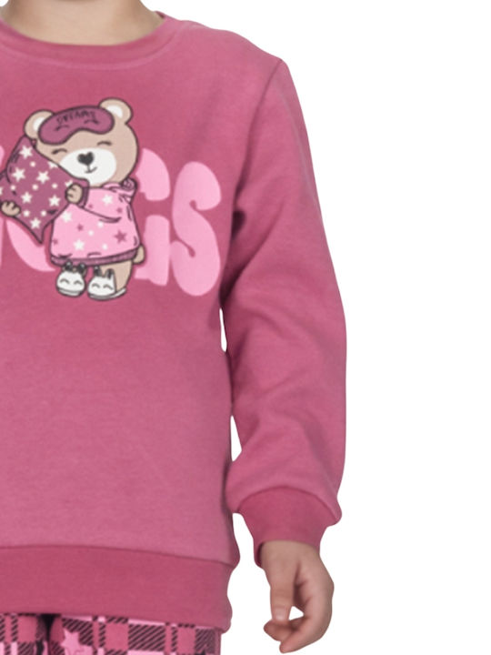 Dreams by Joyce Kids Winter Nightdress Kiss Kiss Dreams by Joyce Kids Winter Nightdress Kiss Kiss