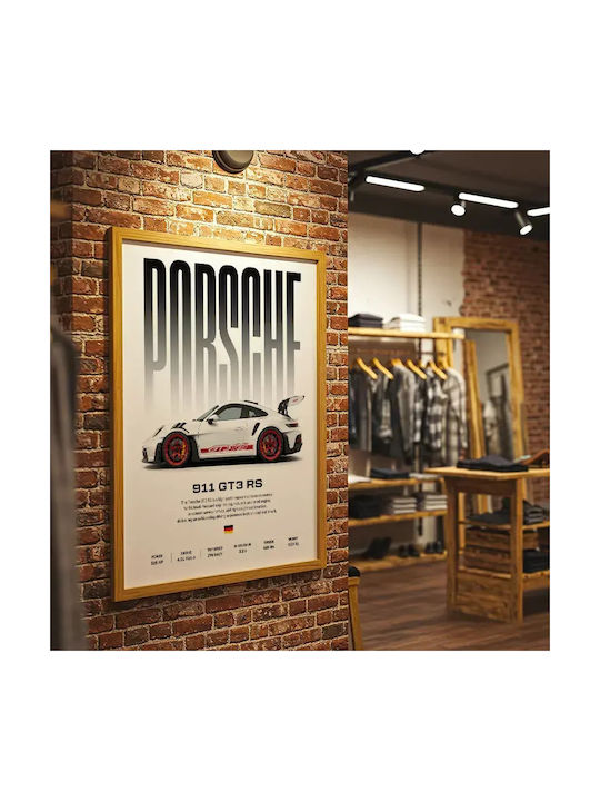 Poster Porsche 911 Gt3 Rs Cr153 30cm X 40cm-71622pd158600