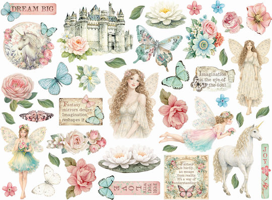 Die Cuts Stamperia Winter Magic