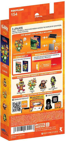 Banjo-kazooie Figgyz Dekorative Magnete Sammler Jinjos 11 Cm
