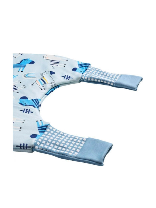 Tender Winter Sleeping Bag with Legs Flex Zebra Eco 2.5 Tog Eco Blue