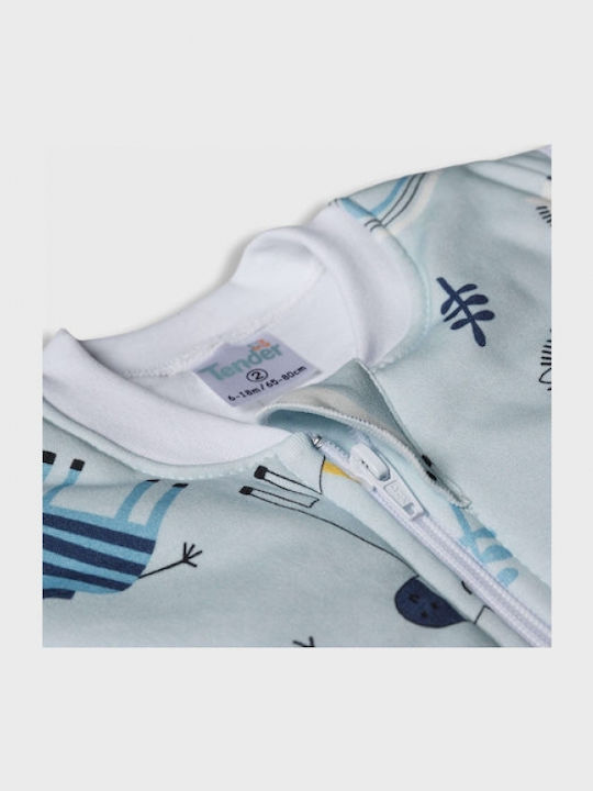 Tender Χειμερινός Υπνόσακος με Πόδια Classic Zebra Eco 2.5 tog Eco Blue