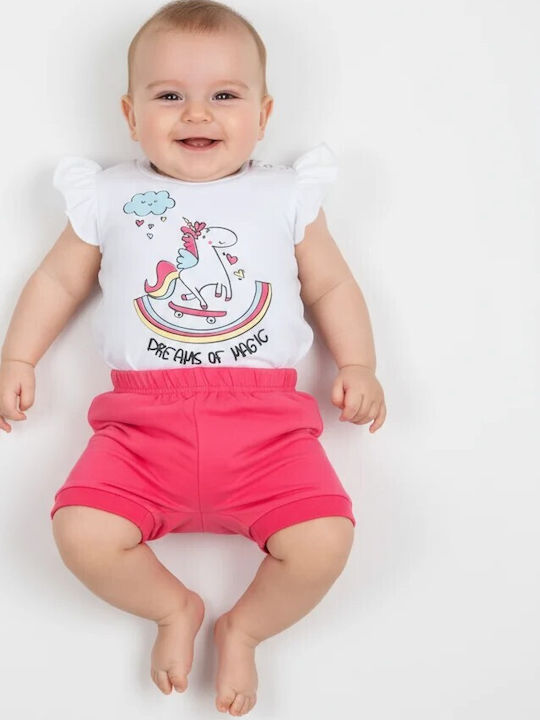 Детски Комплект Летен 2 Части Unicorn Rainbow Unicorn Rainbow