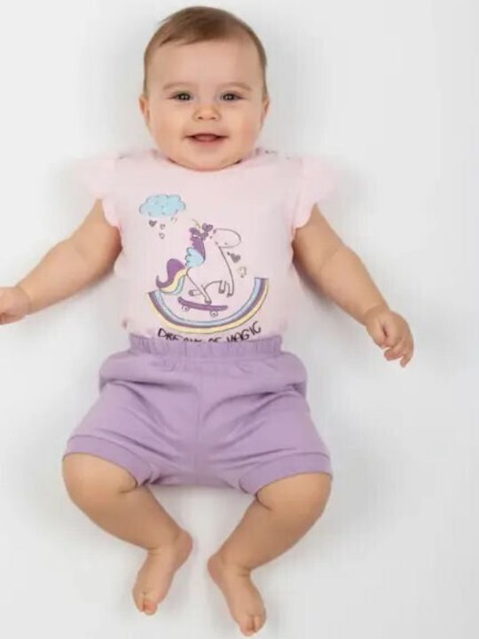 Детски Комплект Летен 2 Части Unicorn Rainbow Unicorn Rainbow