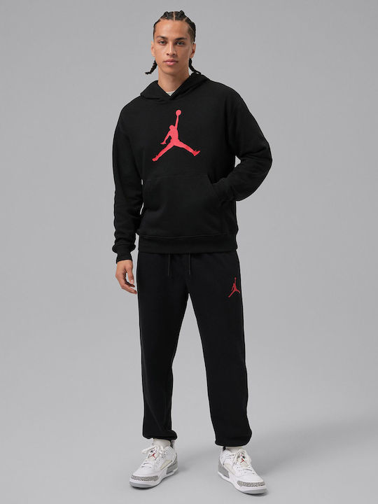 Jumpman Φούτερ με Κουκούλα Μαύρο