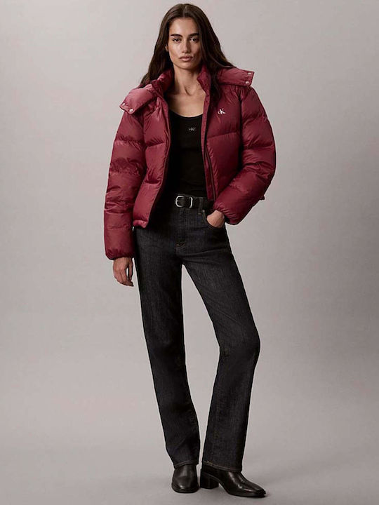 Kurzes Damen Puffer Jacke für Winter Essential Mw Kurzer Down Puffer