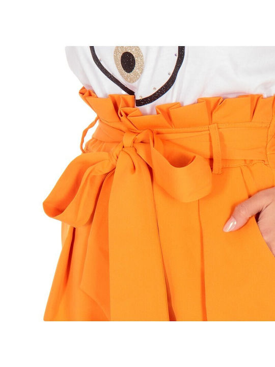 Women's Orange Shorts