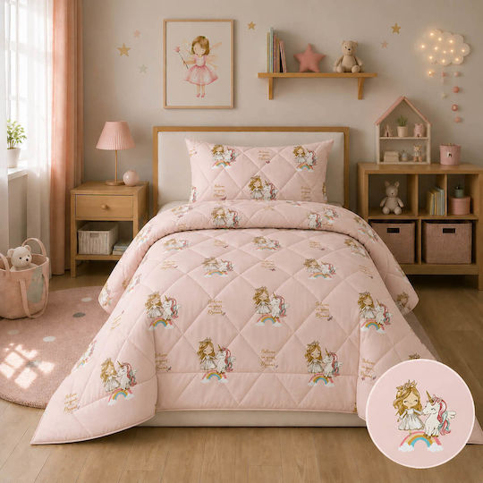 Astron Italy Kids Duvet Single Princess 160x240cm