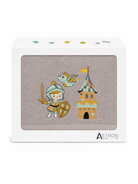 Astron Italy Set Babyhandtücher 2 Stück Ballet Girl Gewicht 500gr/m²
