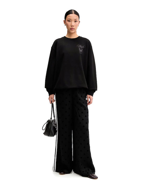 Crew Long Women's Sweatshirt Black