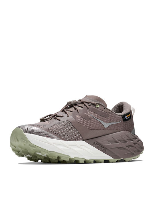 HOKA Damen Wanderschuhe Wasserdicht mit Gore-Tex-Membran Graue