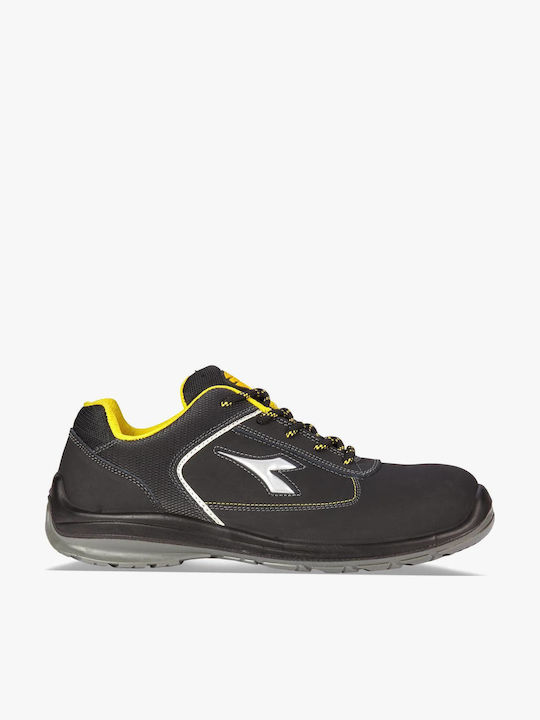 Utility Diadora Scăzut de Securitate Black S3 cu Certificare SRC