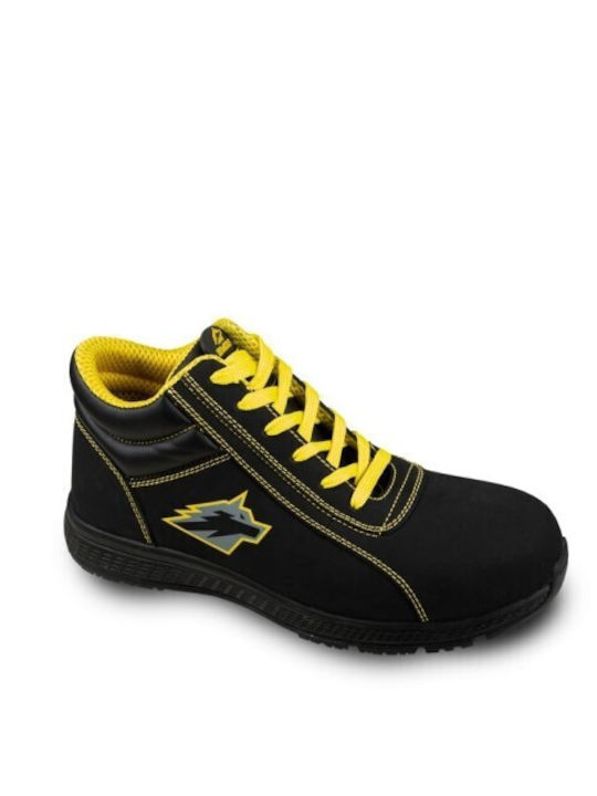 Bwolf Waterproof Cizme de Securitate Black S3 cu Certificare HI, HRO,SRC