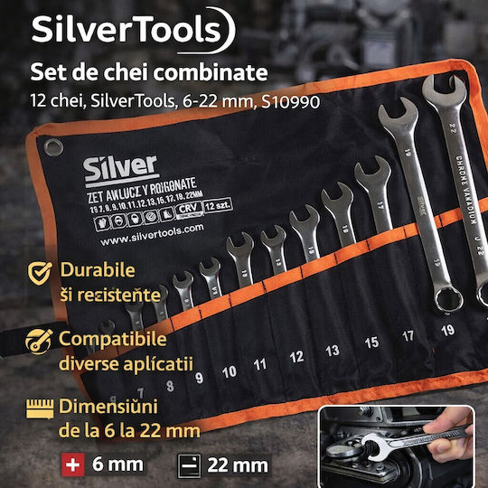 Silver Star Set Germano-polygon 12buc