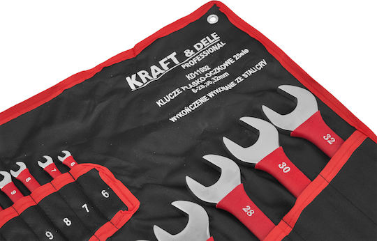 Kraft&dele Set Chei Poligonale Germane Stea 6 32 Mm 25 Bucăți
