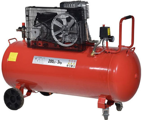 Toros DH-30200/10 Cu o singură fază Compresor de aer cu Putere 3hp și Rezervor de aer 200lt 602040
