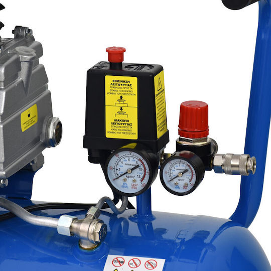 Toros Single-Phase Air Compressors with Power 2.5hp and Airtank 50lt 602082