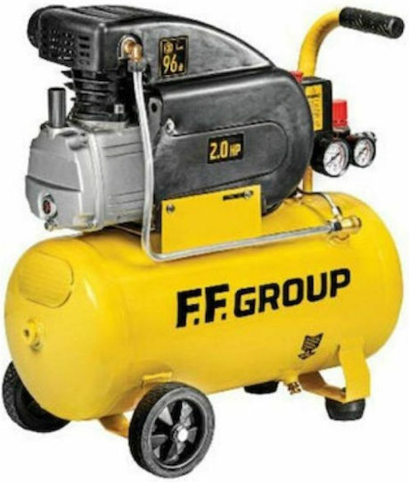 FFG AC-D 250 Easy Cu o singură fază Compresor de aer 96dB cu Putere 2hp și Rezervor de aer 50lt 47244